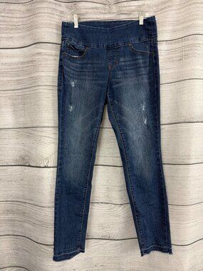 Jag High Rise Skinny Pull On Jeans Size 6